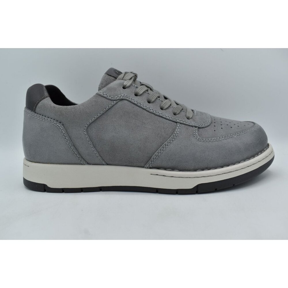 Born Mens Size 11.5‎ Captain Grey Distressed Leather Lace Up Sneakers Shoes - Picture 7 of 13